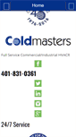 Mobile Screenshot of coldmasters.com